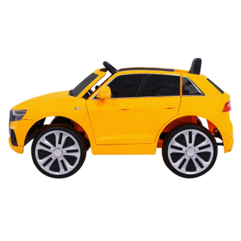 Audi Q8 Lift, SUV na akumulator dla dzieci Żółty + Pilot